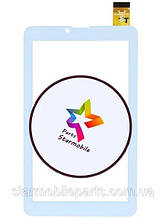 Сенсор (тачскрін) планшета Prestigio 4117 (185*104) білий