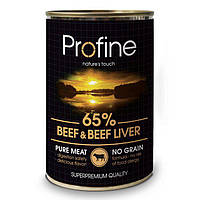 Вологий корм для собак Profine Beef & Liver (яловичина та печінка)