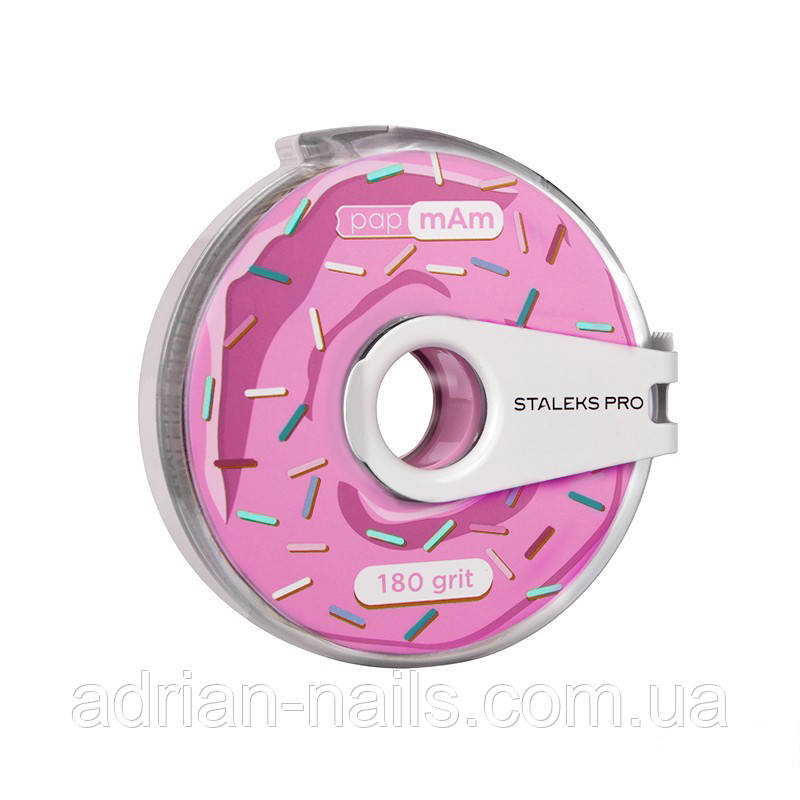 ЗМІННИЙ ФАЙЛ-СТРІЧКА PAPMAM З КЛІПСОЮ 180 ГРИТ STALEKS PRO EXPERT ATC-180