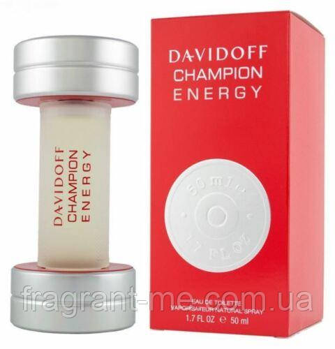 Davidoff — Champion Energy (2011) — Туалетна вода 50 мл — Рідкий аромат, знятий із виробництва