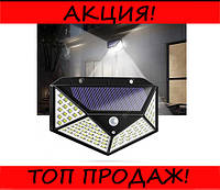 Фонарь Навесной с датчиком движения BL CL 100 -100led + solar! Топ