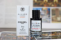 Chanel Allure homme Sport тестер 40 мл(Мужская парфюмированная вода Аллюр Хом Спорт от ШАНЕЛЬ)