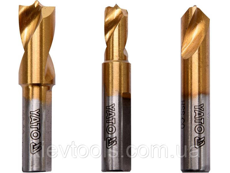 Набір свердел для висвердлювання точкового зварювання Yato YT-28921