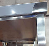 Стіл обробний без полиці з неіржавкої сталі завширшки 700 мм, фото 3