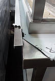 Стіл виробничий з полицею з нержавіючої сталі шириною 700 мм, фото 5