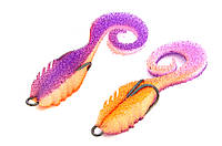 Поролоновая рыбка Профмонтаж Dancing tail 3.5" col.912 (2шт\уп)