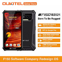 Oukitel F150 B2021 NFC IP68 6/64gb 8000 мАч Helio G25 black
