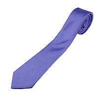 Чоловіча однотонна фіолетова краватка Pierre Cavelli SS-Purple