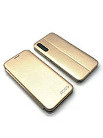 Чехол - книжка Samsung A30s (A307) Золотистый цвет \ чехол-книга Самсунг A30s магнитная отдел карты