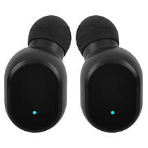 Бездротові навушники TWS-10 5.0 bluetooth з кейсом, стерео блютуз гарнітура, колір чорний, фото 3
