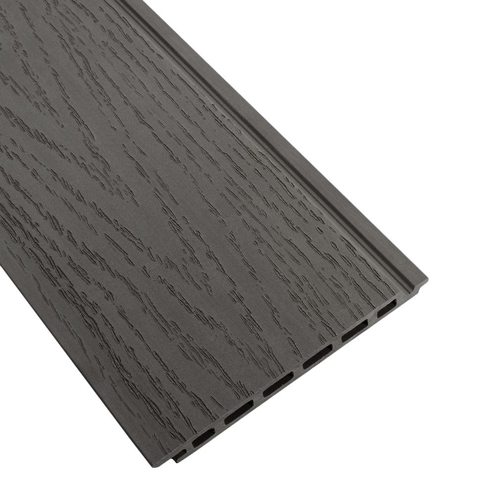 Сайдинг Holzdorf 155х13x3000 мм Impress (Імпрес) Графіт