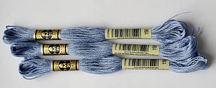 Нитки муліне DMC колір 156 синьо-фіолетовий, ср.св., арт.117