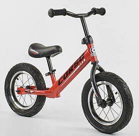 Велобіг від "CORSO" 71860 сталева рама, діаметр надувних коліс "12", алюмінієві диски, до 30 кг