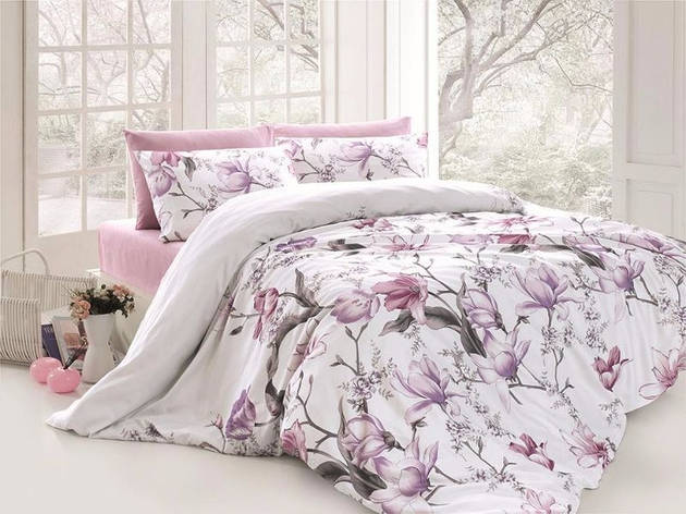 Комплект постільної білизни First Choice Ranforce "Layla Lila" R 211, фото 1