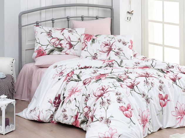 Комплект постільної білизни First Choice Ranforce "Layla Somon" R 216, фото 1