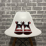 Чоловічі кросівки Nike Air Jordan 1 Red x Off White, чоловічі кросівки найк аїр джордан 1, фото 8