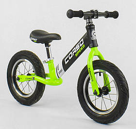 Велобіг від "CORSO" 64207 сталева рама, діаметр надувних коліс "12", алюмінієві диски, до 30 кг