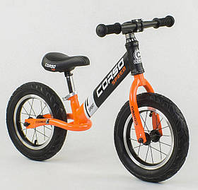 Велобіг "CORSO" 24846 сталева рама, діаметр надувних коліс "12", алюмінієві диски, до 30 кг