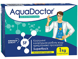 Флокулянт AquaDoctor в картушах, 1 кг