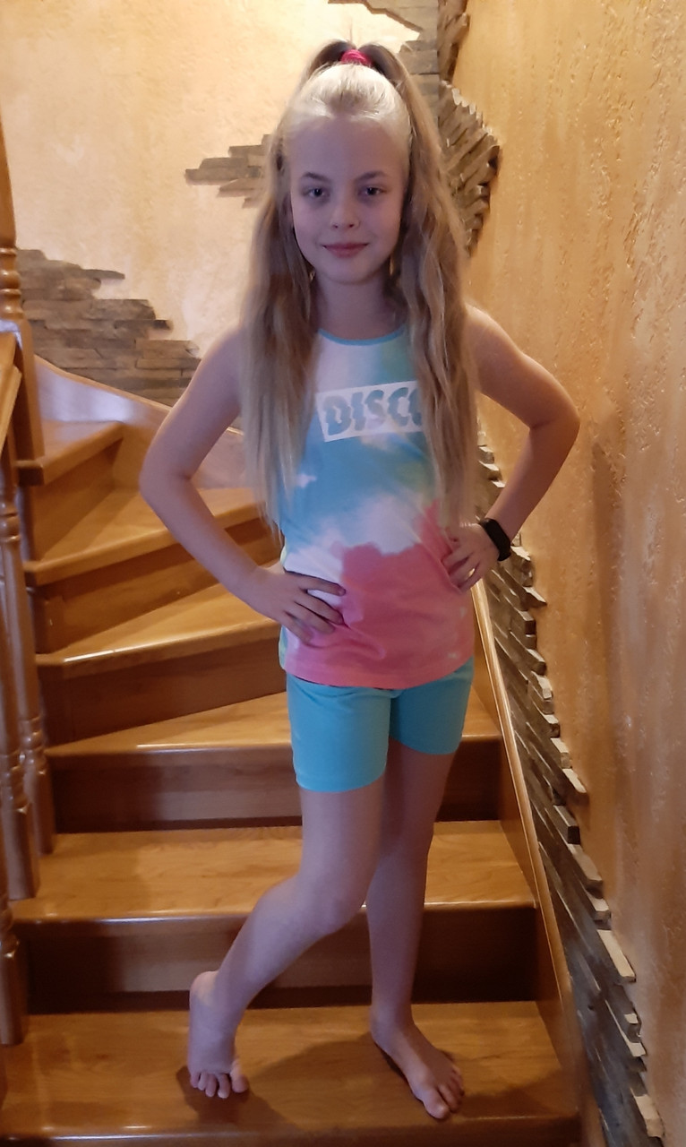 Дитяча піжама з шортами від 9-10 до 15 років, фото 1