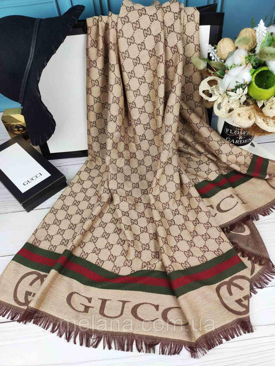 Шарф палантин хустка Gucci Гуччі новинка