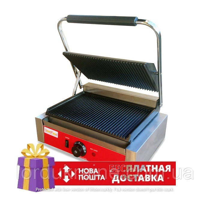 Гриль контактний GoodFood ECG11 Panini RED