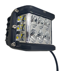 Фара LED прямокутна 60W (12 діодів) (промінь 180 `С)