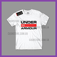 Футболка Under Armour 'Team Issue Wordmark' с биркой | Андер Армор | Белая