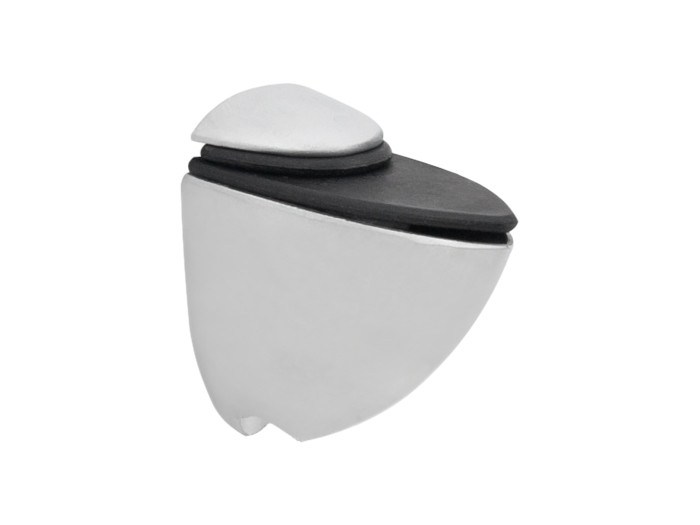 Кріплення для скляній полиці "Пеликанчик"мат.хром, фото 1