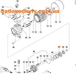 Вал для миття високого тиску Oleo-Mac PW 136 C (CH00010538)