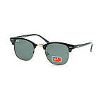 Окуляри Ray Ban Clubmaster black, фото 2