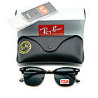 Окуляри Ray Ban Clubmaster black, фото 7
