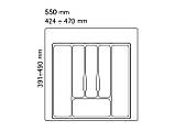 Вставка для кух. аксесс. ширина 470 мм (біла), фото 2