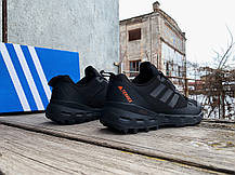 Чоловічі кросівки Adidas Terrex Surround Black Orange чорні з помаранчевим, фото 6