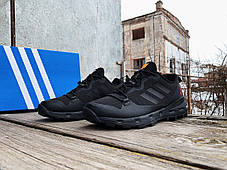 Чоловічі кросівки Adidas Terrex Surround Black Orange чорні з помаранчевим, фото 3