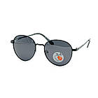 Окуляри Ray Ban Roud black polarized, фото 3