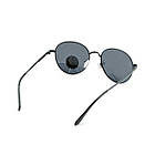 Окуляри Ray Ban Roud black polarized, фото 6