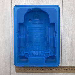 Силіконова форма для льоду шоколаду печива R2D2 дроїд зоряні війни Star wars 16*25 см