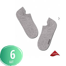 Чоловічі шкарпетки ультра короткі бавовняні последники невидимки з гумкою ACTIVE DIWARI набір 5 пар 17С-144СП