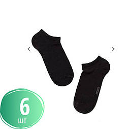 Носки мужские ультра короткие летние невидимки хлопковые ACTIVE DIWARI набор 6 пар 15С-74СП Белорусские черные