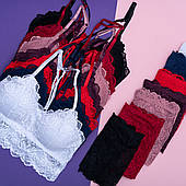 Комплект білизни мереживний RUMU з бралетта і шортиків