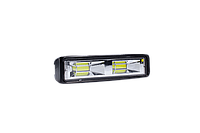 Фара LED прямоугольная (chip COB) 48W 6000K (2 диода) (15см х 4см х 4см) алюминий