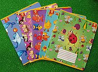 Тетрадь 12 листов Тетрада линия