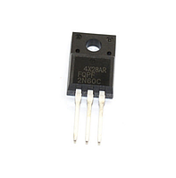 Транзистор 2N60C (FQPF2N60C) N-MOSFET; полевой; 600В; 2А; 23Вт; TO220F