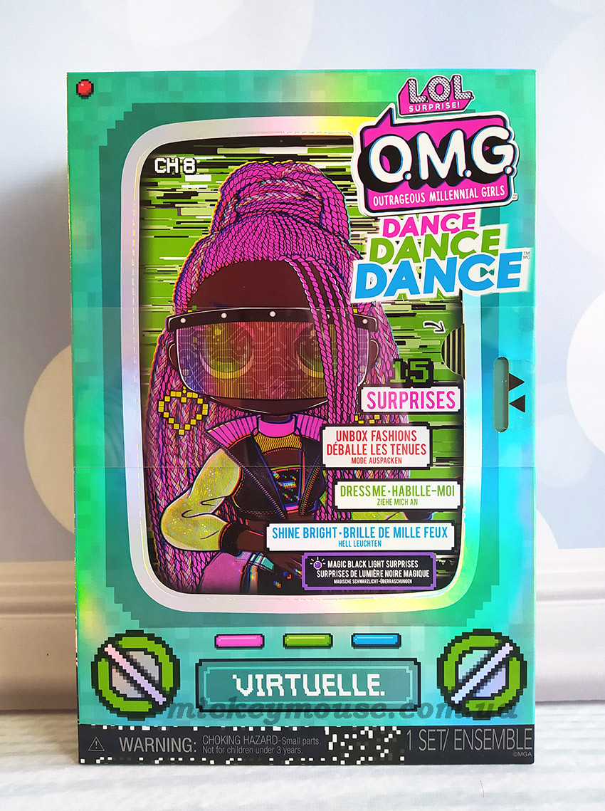 L. O. L. Surprise! Лялька ЛОЛ ОМГ Віртуаль LOL Surprise OMG Dance Virtuelle Fashion Doll 117865