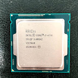Процесор Intel Core i7 4790 4(8)x4.0GHz 8 потоків s1150 бв робочий для ПК