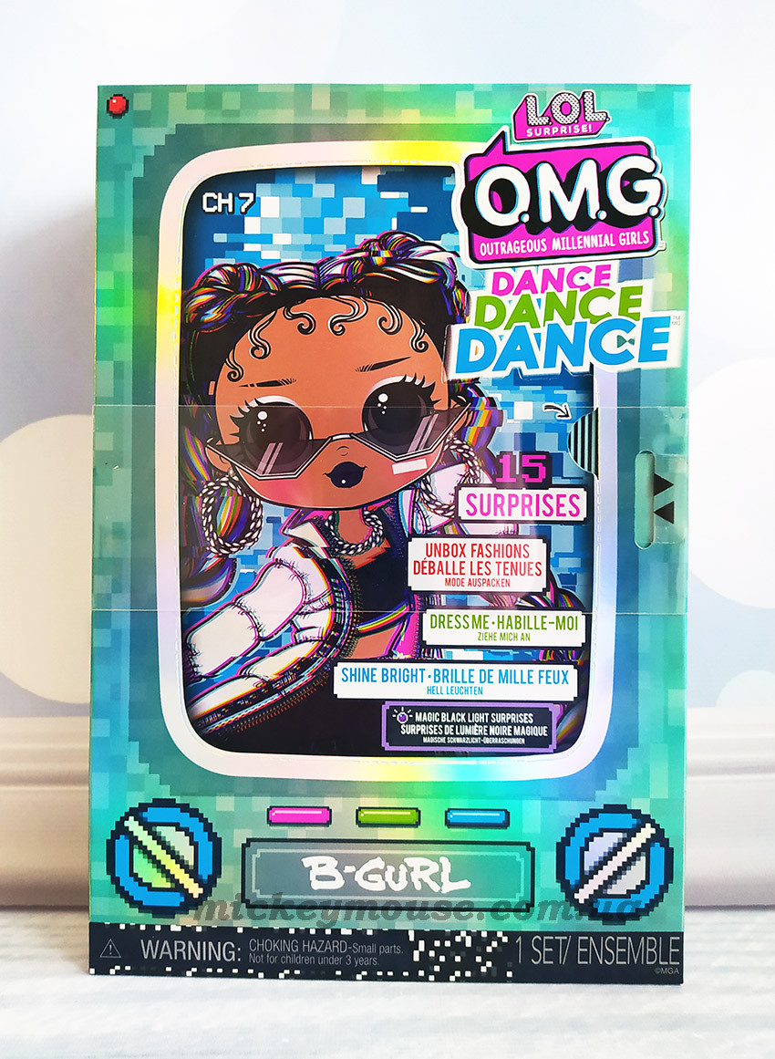 L. O. L. Surprise! Лялька ЛОЛ ОМГ Брейк-данс Леді LOL Surprise OMG Dance B-Gurl Fashion Doll 117858