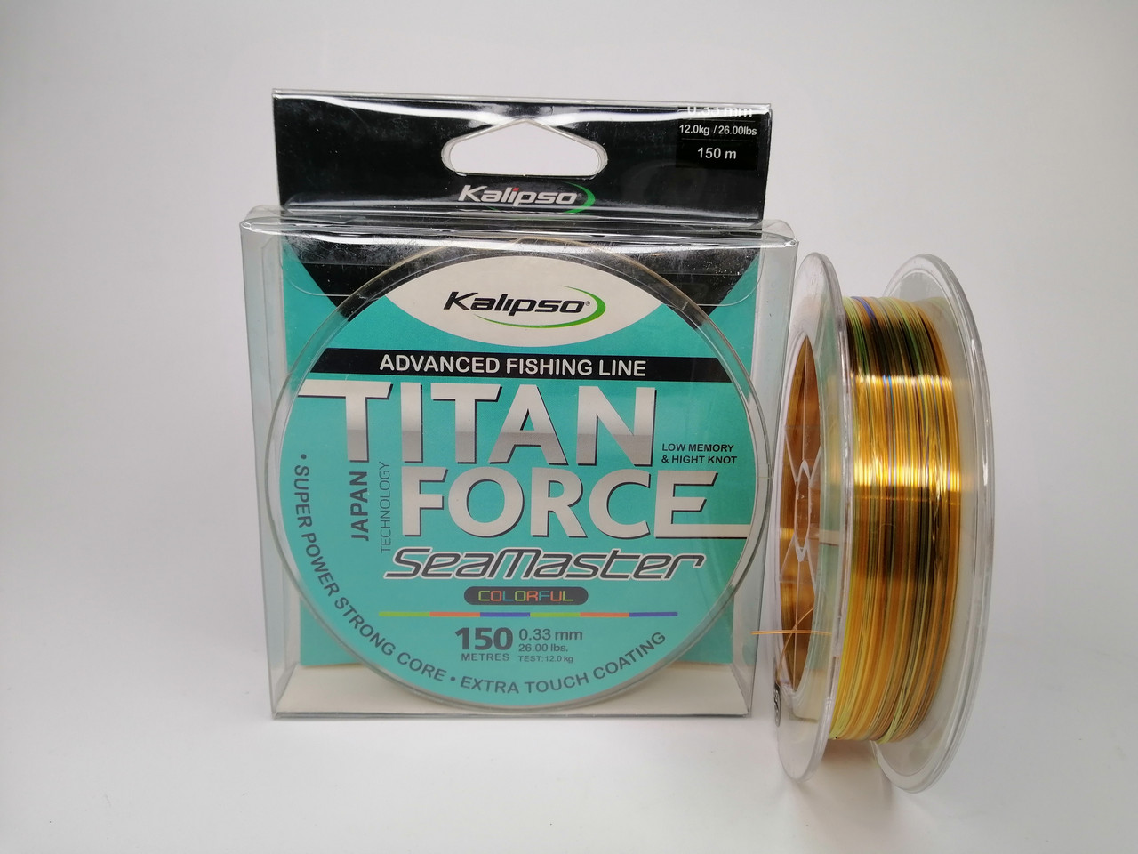 Волосінь Kalipso Titan Force SeaMaster CF 150м 0.33мм