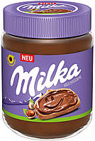 Шоколадная паста (крем) с лесным орехом Milka 600г Швейцария