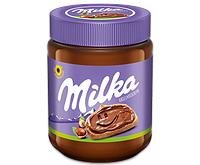 Шоколадная паста (крем) с лесным орехом Milka 350г Швейцария